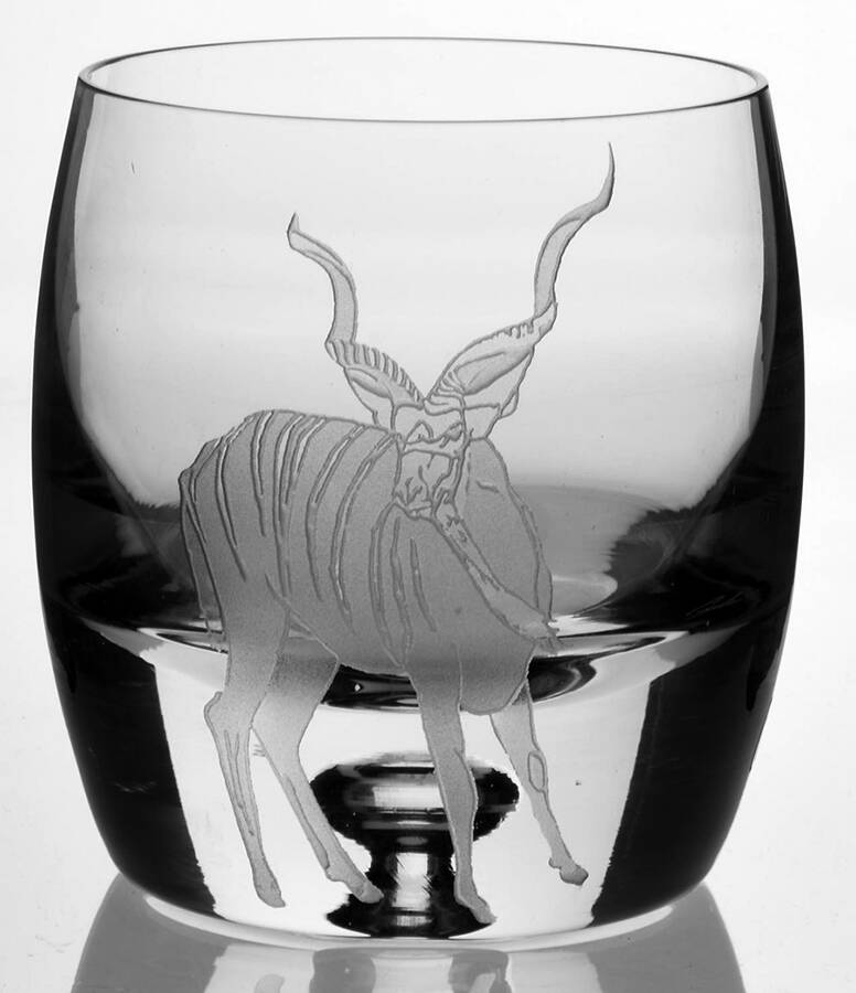 African Wildlife Double Old Fashioned by Evergreen Crystal-1