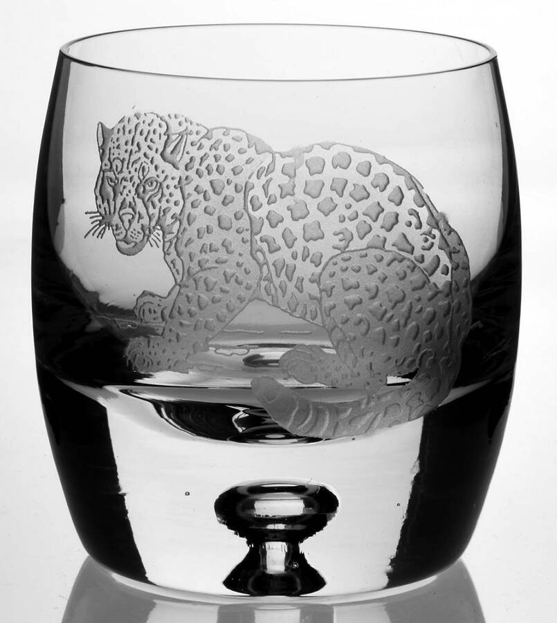 African Wildlife Double Old Fashioned by Evergreen Crystal-1
