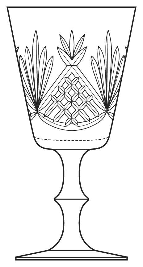 EDI65 Water Goblet by Edinburgh Crystal-1