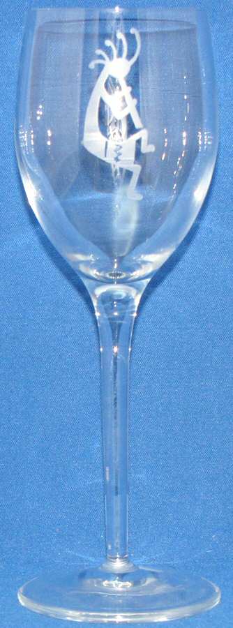 Ssand Carved Barware Water Goblet by Evergreen Crystal-1