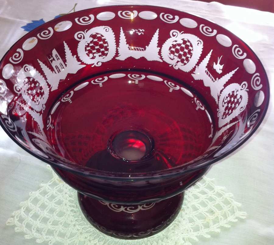 Giftware Round Bowl by Egermann Crystal-1