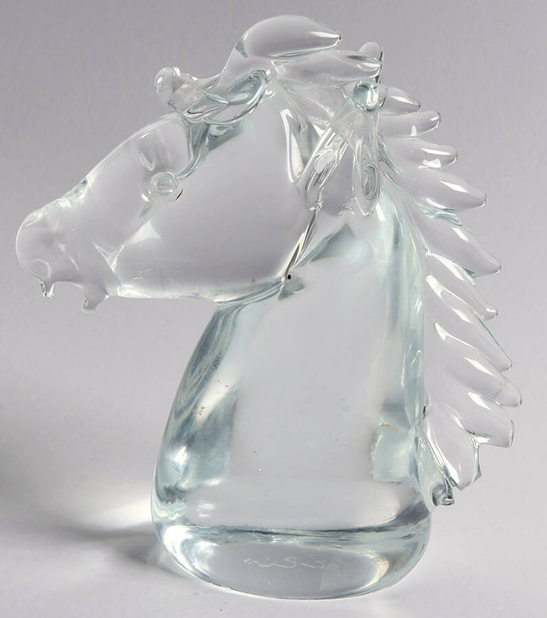 Animals and Figurines Horse Head by Elio Raffaeli-1