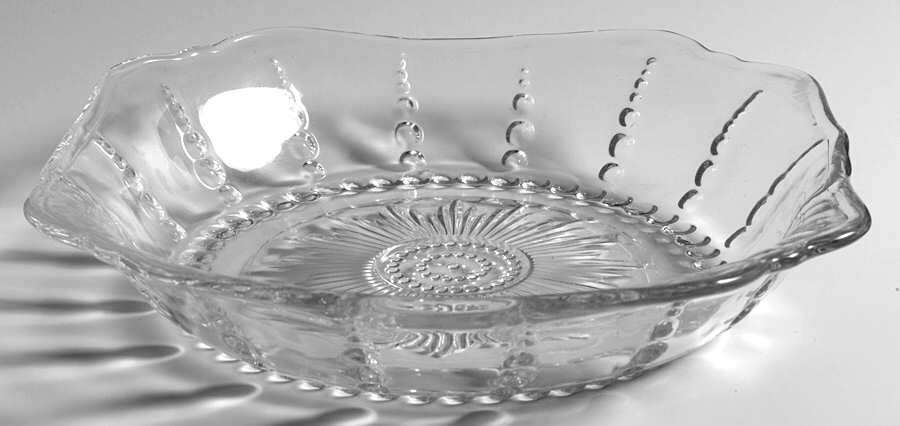 Columbia Clear Coupe Soup Bowl by Federal Glass -1