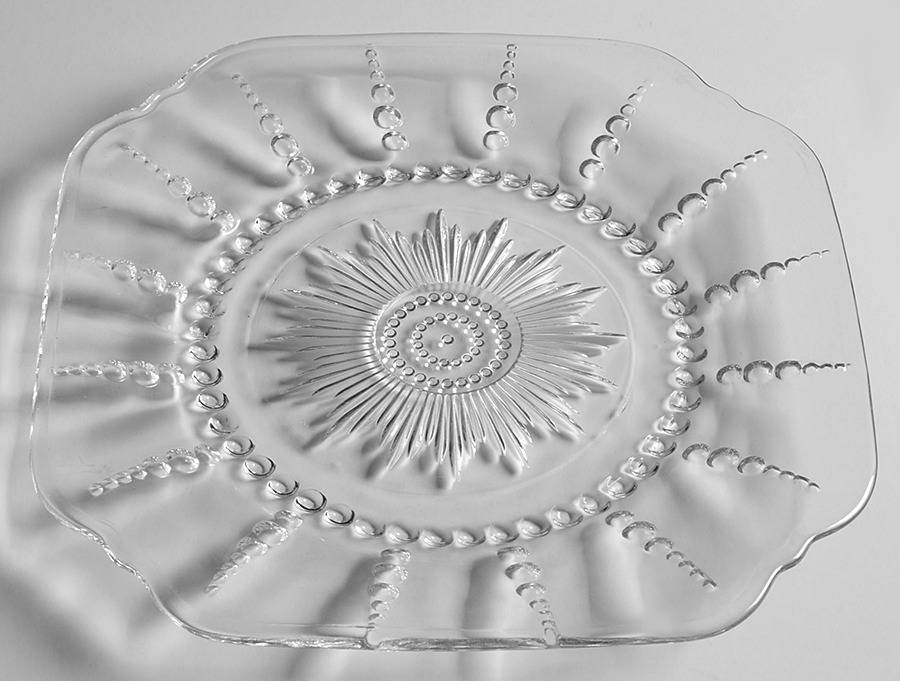 Columbia Clear 8" Salad Plate by Federal Glass -1