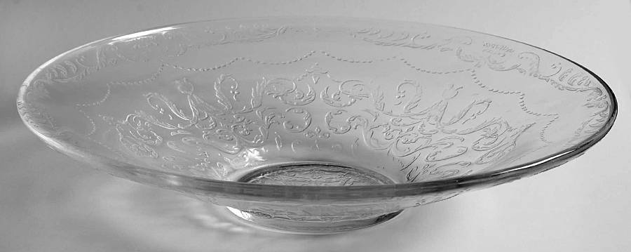 Madrid Clear 11" Console Bowl by Federal Glass -1