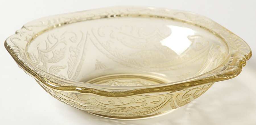 Madrid Amber 5" Small Fruit/Dessert Bowl by Federal Glass -1