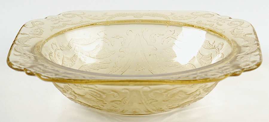 Madrid Amber Rim Soup Bowl by Federal Glass -1