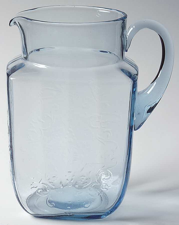 Madrid Blue 60 Oz Pitcher by Federal Glass -1