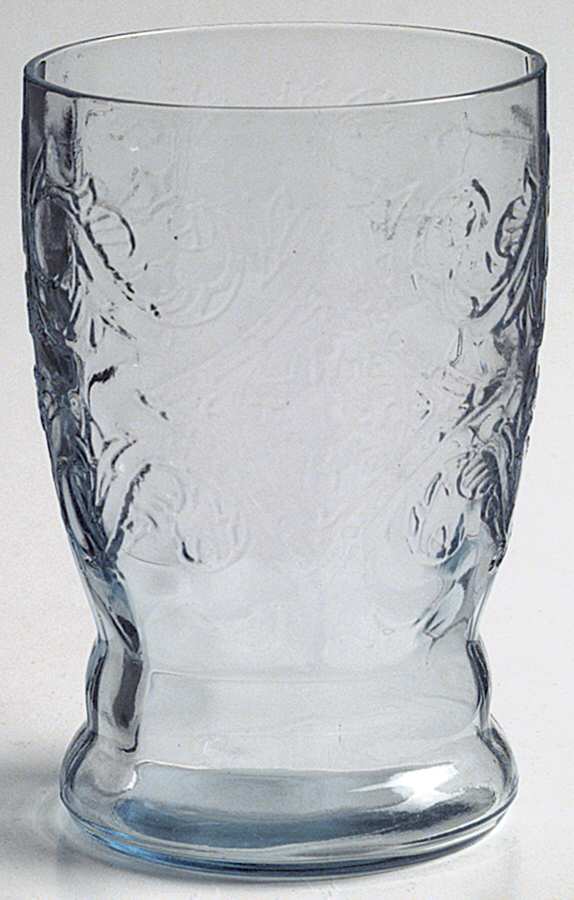 Madrid Blue 9 Oz Flat Tumbler by Federal Glass -1