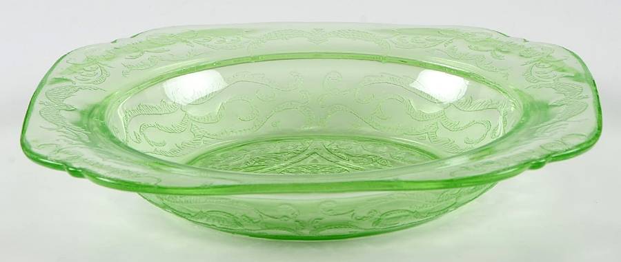 Madrid Green Open Jam/Jelly by Federal Glass -1