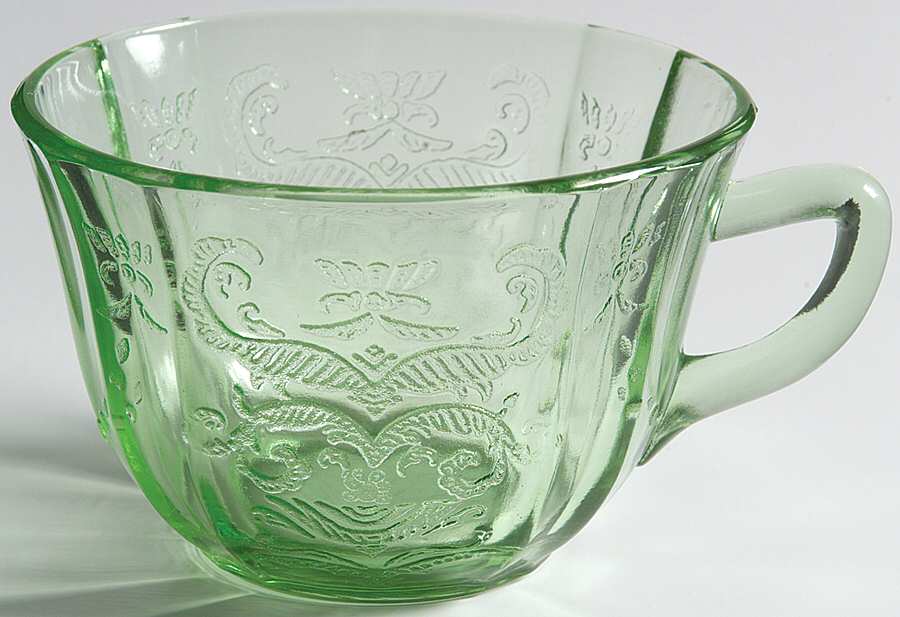 Madrid Green Cup Only by Federal Glass -1