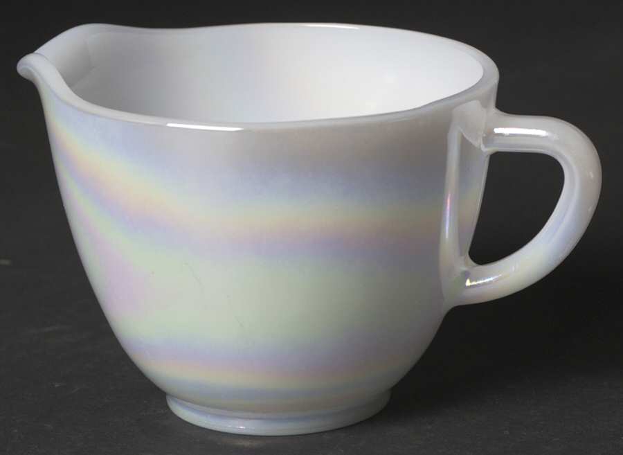 Moonglow (Iridescent) Creamer by Federal Glass -1