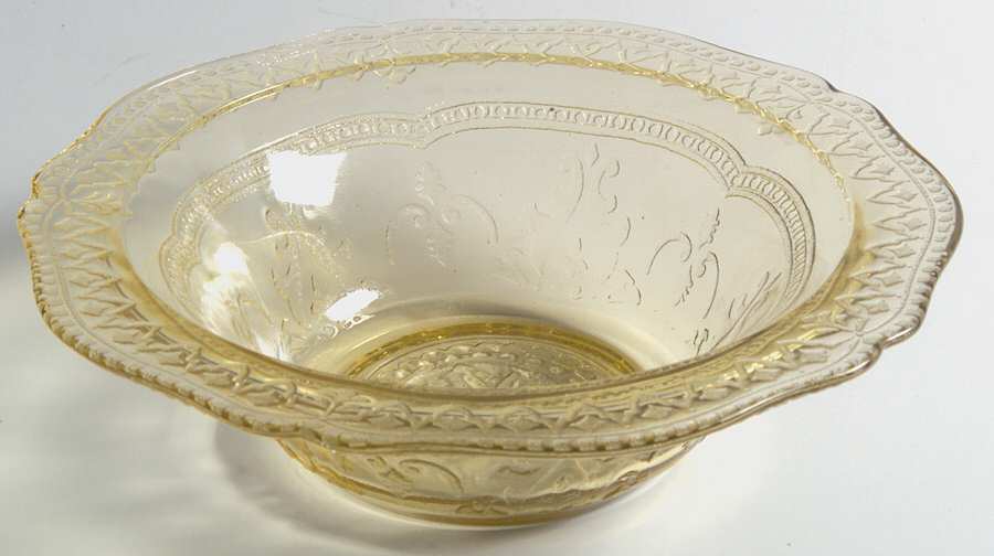 Patrician Amber Cereal Bowl by Federal Glass -1