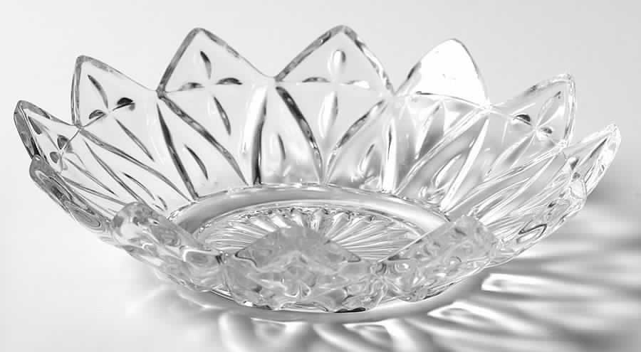 Petal Clear 5" Round Bowl by Federal Glass -1