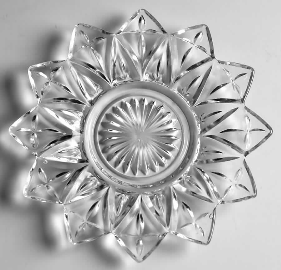 Petal Clear Bread & Butter Plate by Federal Glass -1