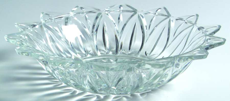 Petal Clear 8" Round Bowl by Federal Glass -1