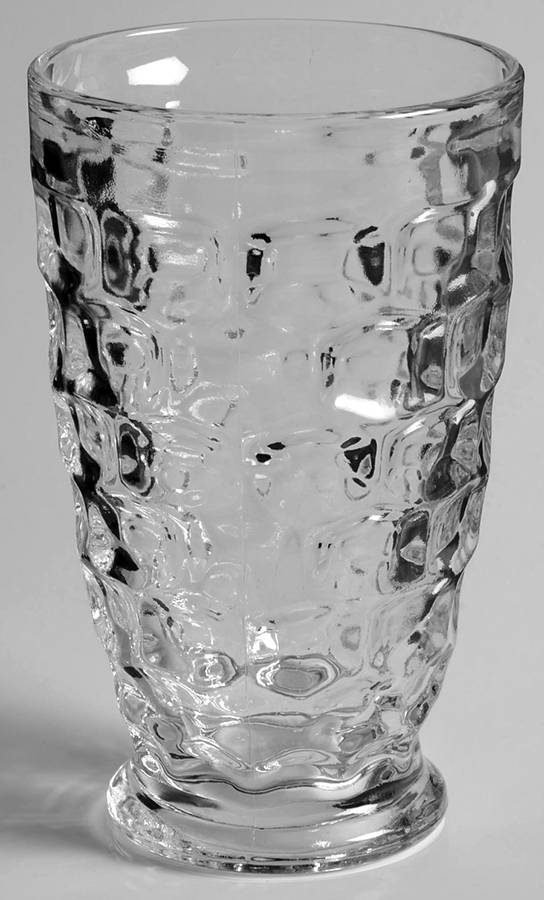 Yorktown (Colonial) 12 Oz Footed Tumbler by Federal Glass -1