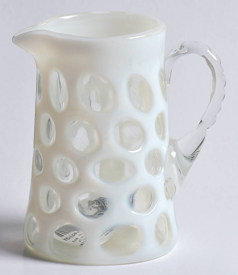 Coin Dot French (Opalescent) Creamer by Fenton-1