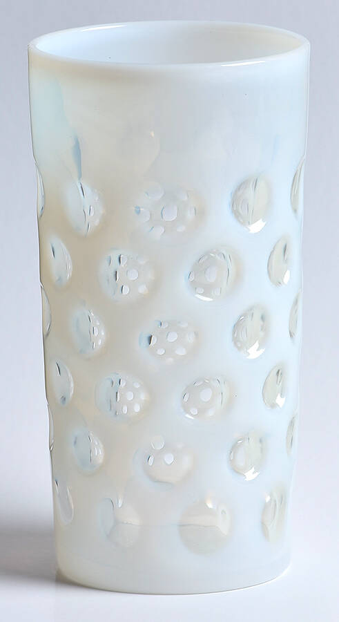 Coin Dot French (Opalescent) 8 Oz Flat Tumbler by Fenton-1