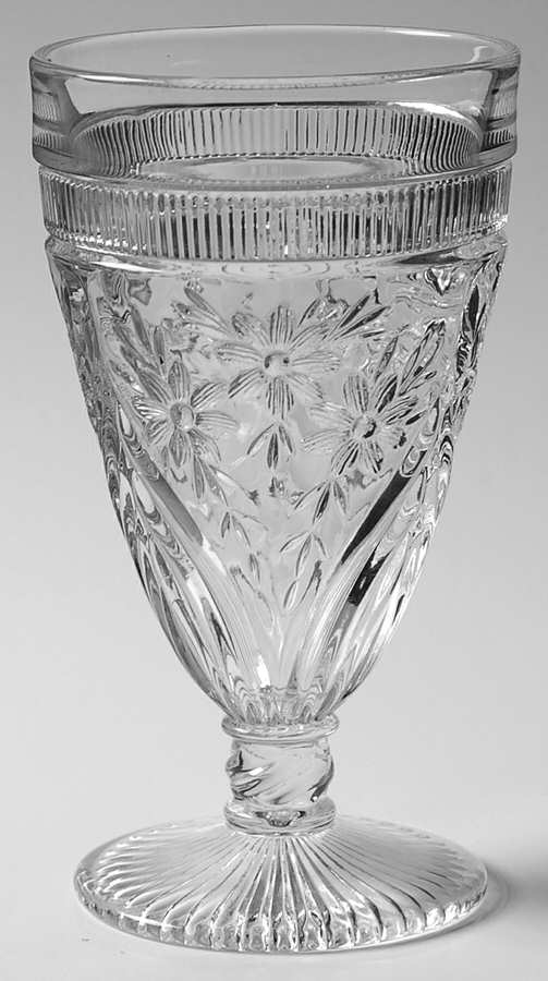 Flower Window Clear Iced Tea by Fenton-1