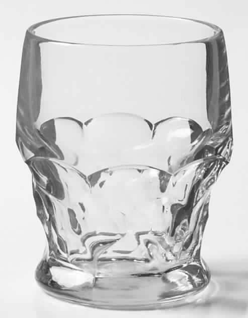 Georgian Amber Flat Tumbler by Fenton-1