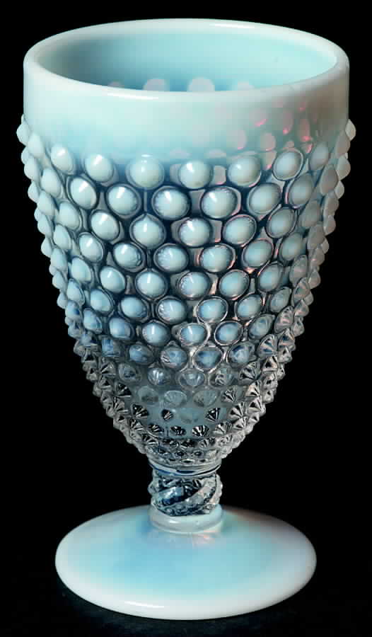 Hobnail French (Opalescent) Iced Tea by Fenton-1