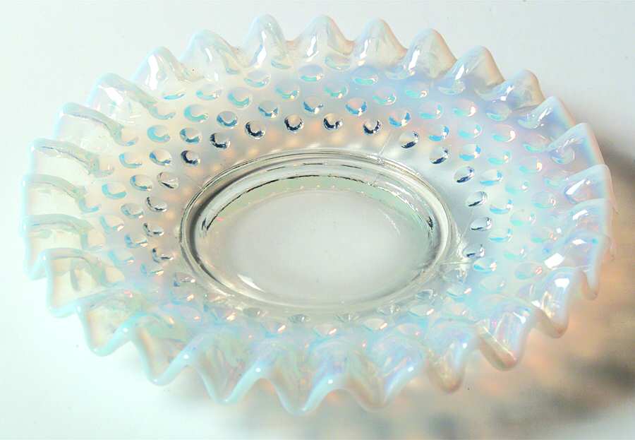 Hobnail French (Opalescent) Bread & Butter Plate by Fenton-1