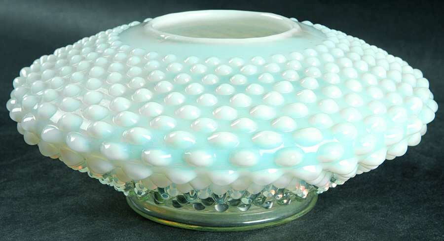 Hobnail French (Opalescent) 3" Rose Bowl by Fenton-1