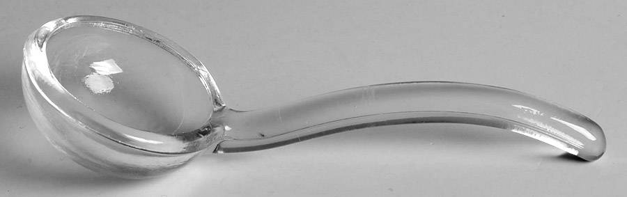 Hobnail Milk Glass Jam Spoon by Fenton-1