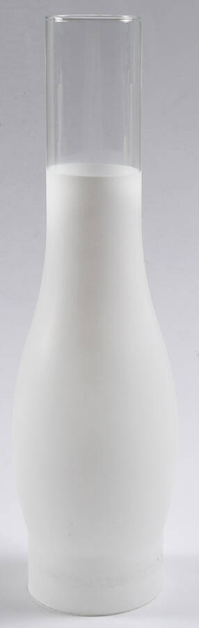 Hobnail Milk Glass Chimney for Gone with the Wind Lamp by Fenton-1
