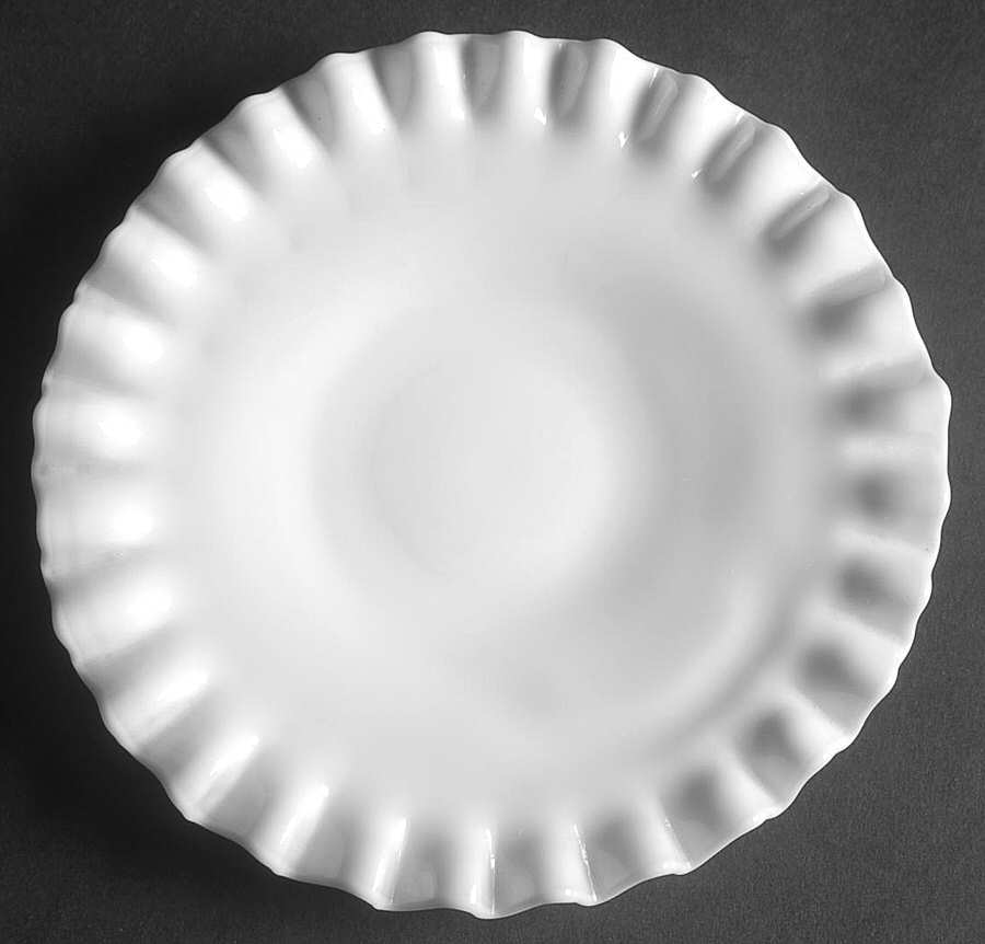 Hobnail Milk Glass Underplate for Jam/Jelly by Fenton-1