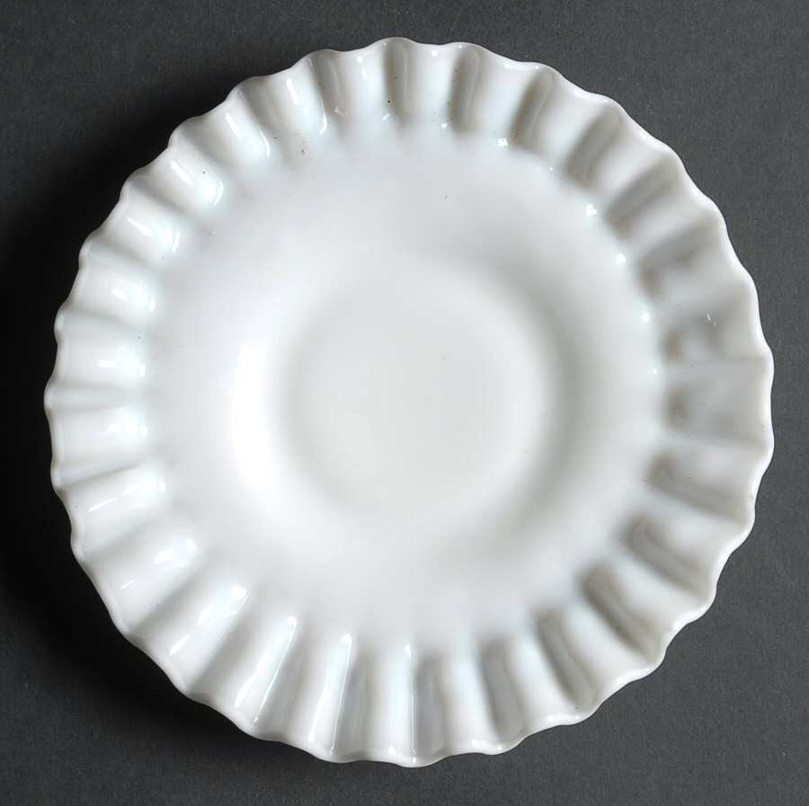 Hobnail Milk Glass Mayonnaise Underplate Only by Fenton-1