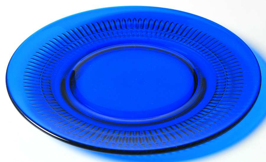 Lincoln Inn Cobalt Salad Plate by Fenton-1