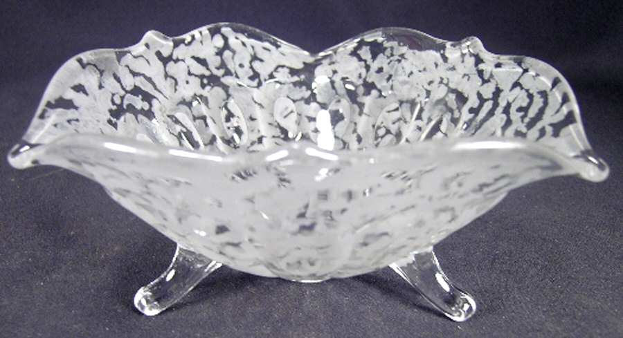 Ming Crystal (Satin) Bon Bon by Fenton-1