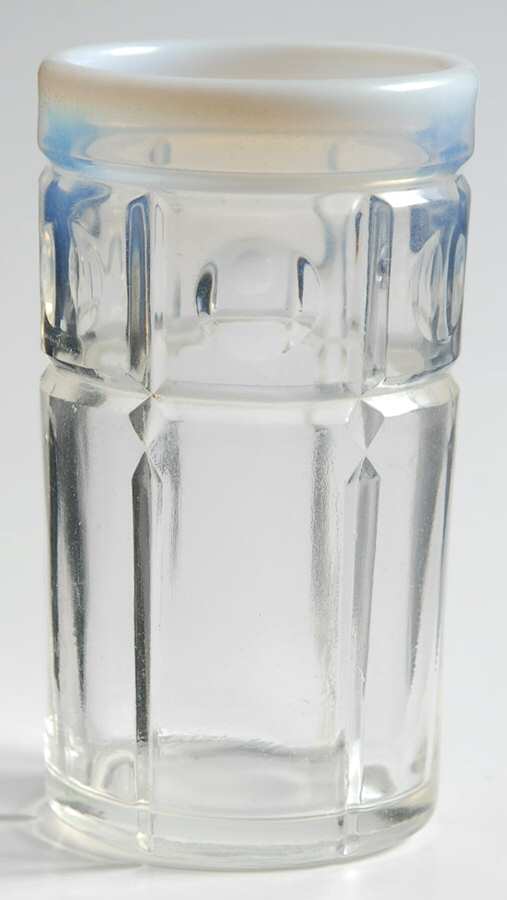 Plymouth French (Opalescent) 5 Oz Flat Tumbler by Fenton-1