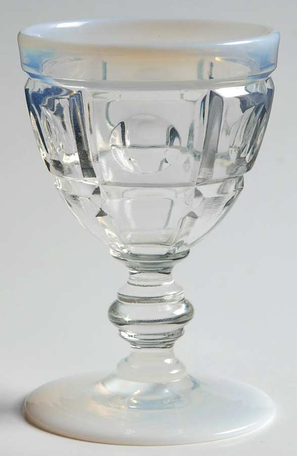 Plymouth French (Opalescent) Wine Glass by Fenton-1