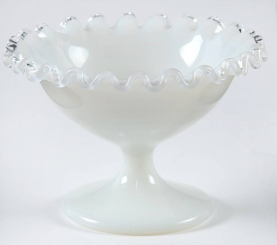Silver Crest Champagne/Tall Sherbet by Fenton-1