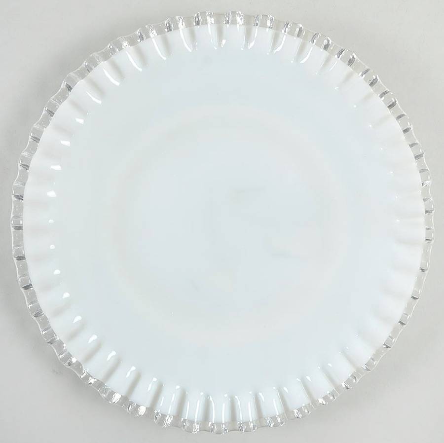 Silver Crest Luncheon Plate by Fenton-1