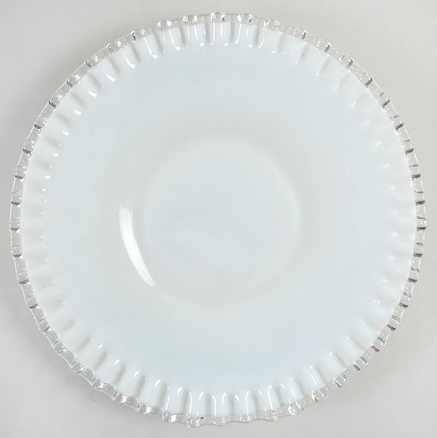 Silver Crest Dinner Plate by Fenton-1
