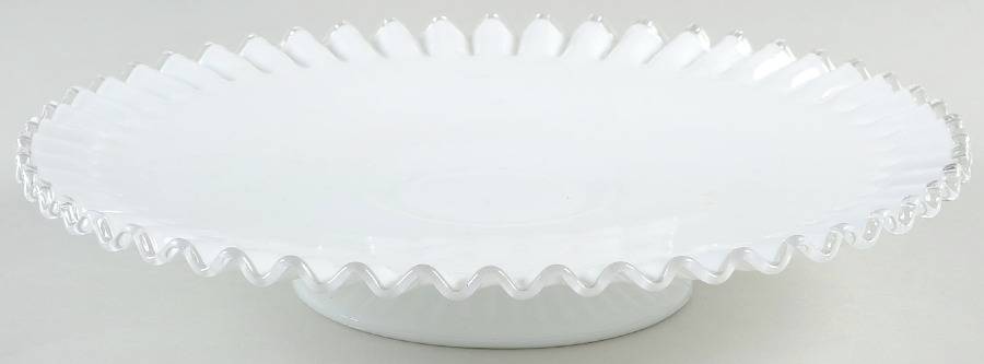 Silver Crest Low Cake Stand by Fenton-1