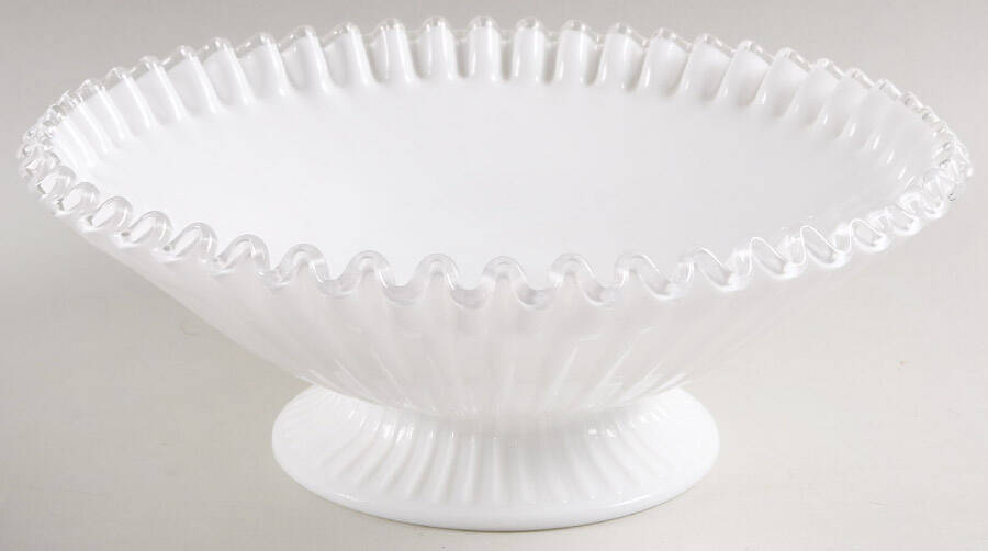 Silver Crest 10" Round Bowl by Fenton-1