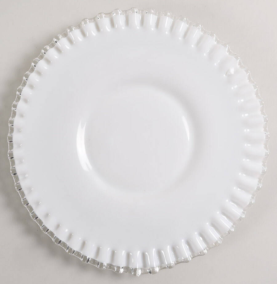 Silver Crest Dinner Plate by Fenton-1
