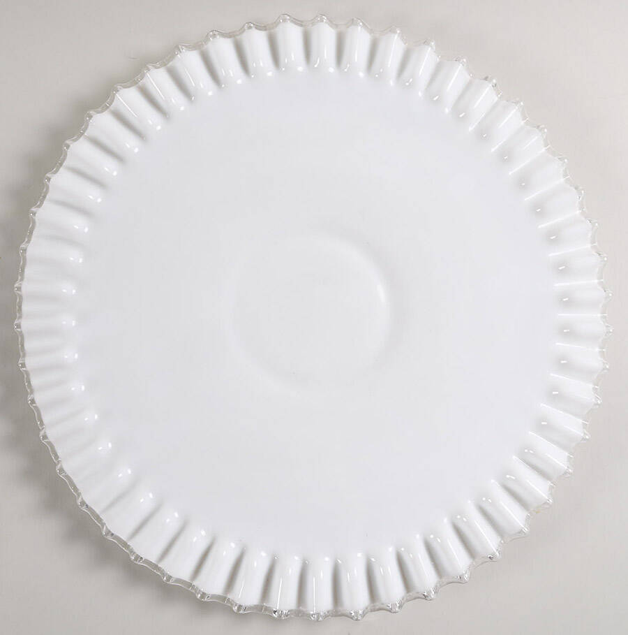 Silver Crest 15" Torte Plate by Fenton-1