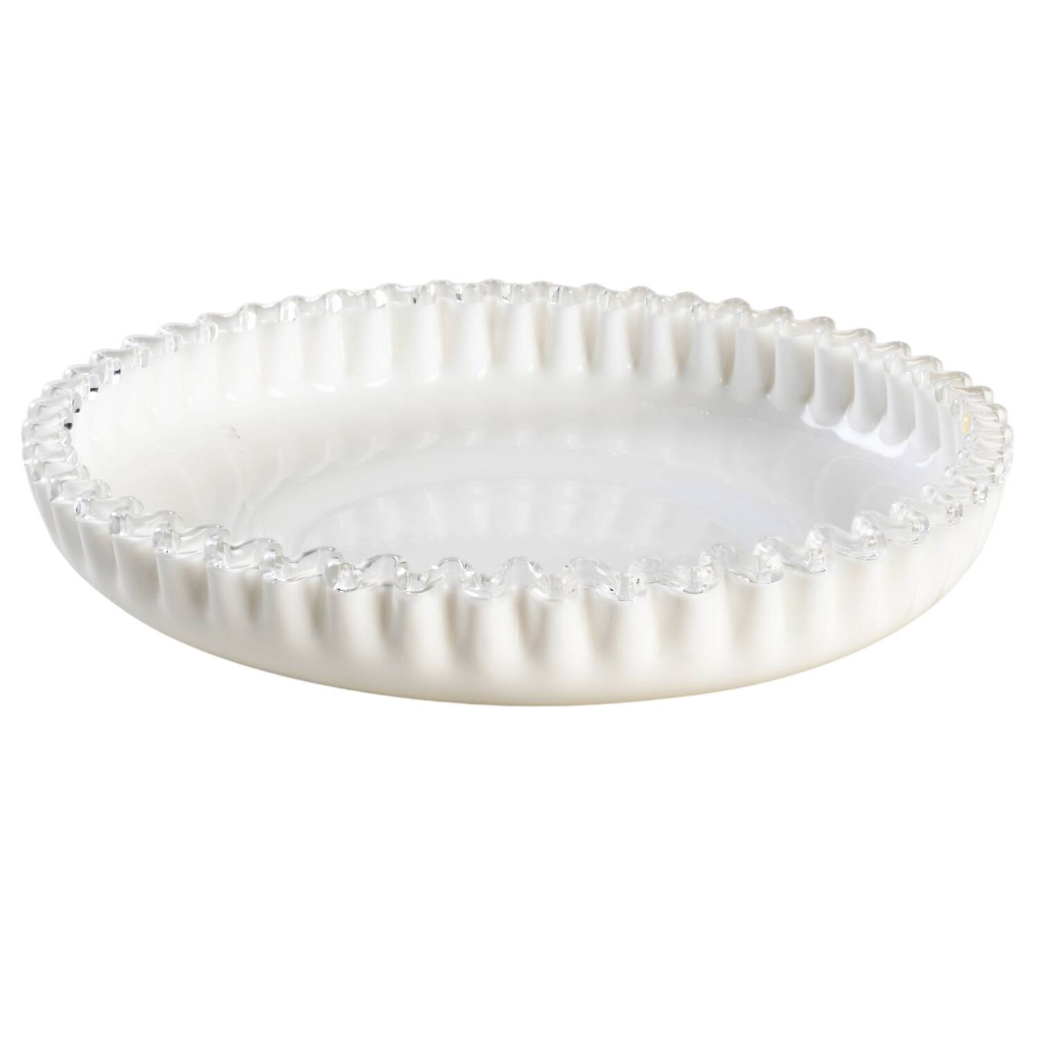 Silver Crest Tray for Chip & Dip Set by Fenton-1
