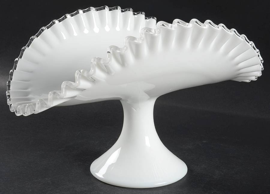 Silver Crest Banana Stand by Fenton-1