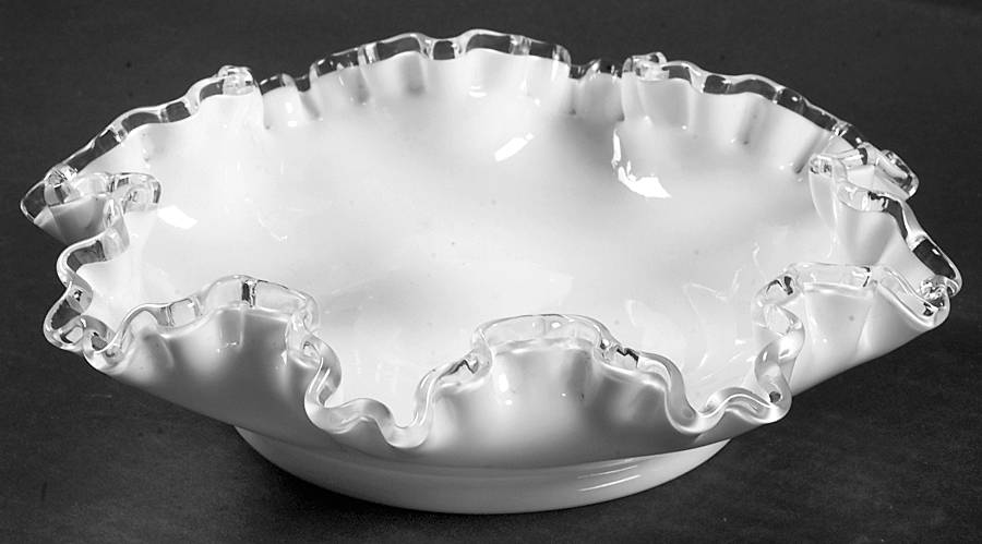 Silver Crest 8" Bon Bon by Fenton-1