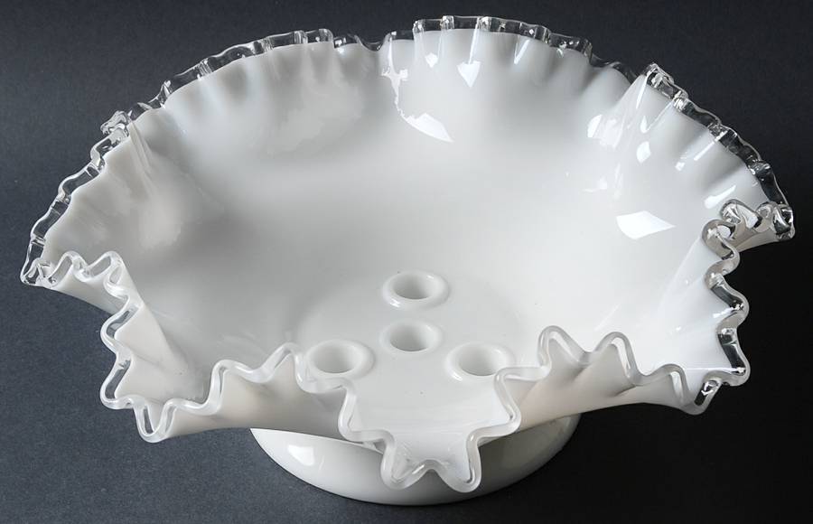 Silver Crest #7305 Epergne Bowl by Fenton-1