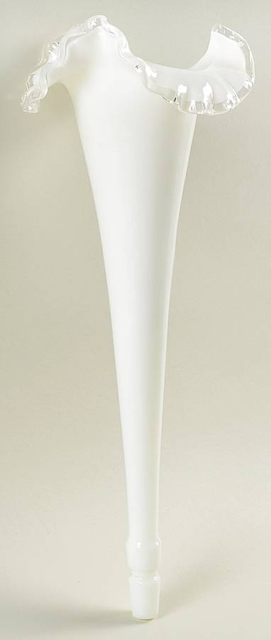 Silver Crest Vase-Epergne by Fenton-1