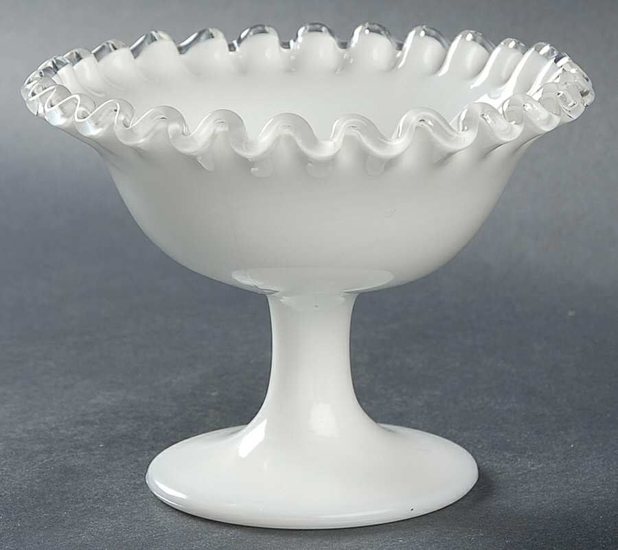 Silver Crest Champagne/Tall Sherbet by Fenton-1