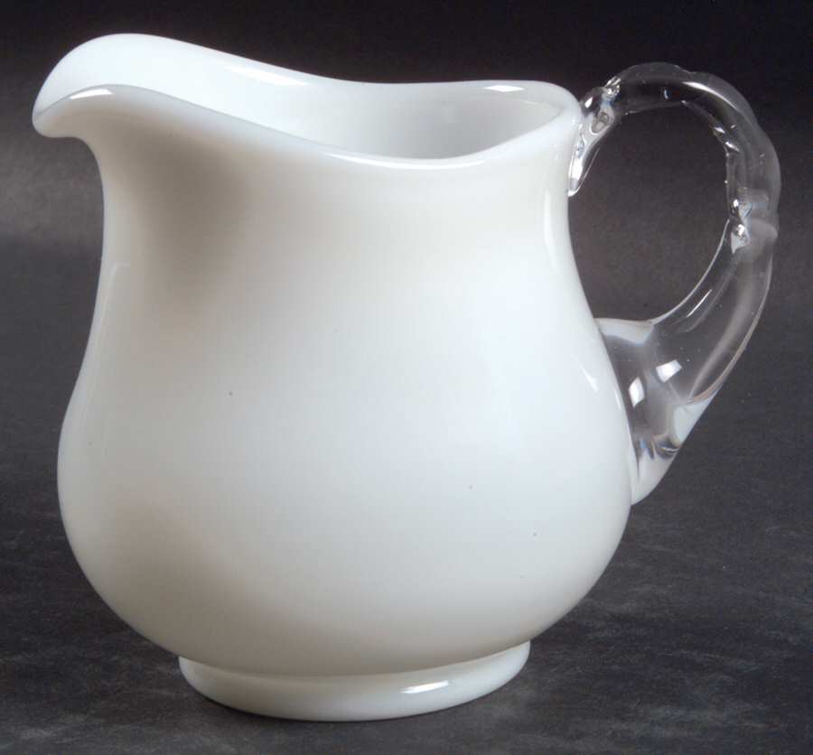 Silver Crest Footed Creamer by Fenton-1
